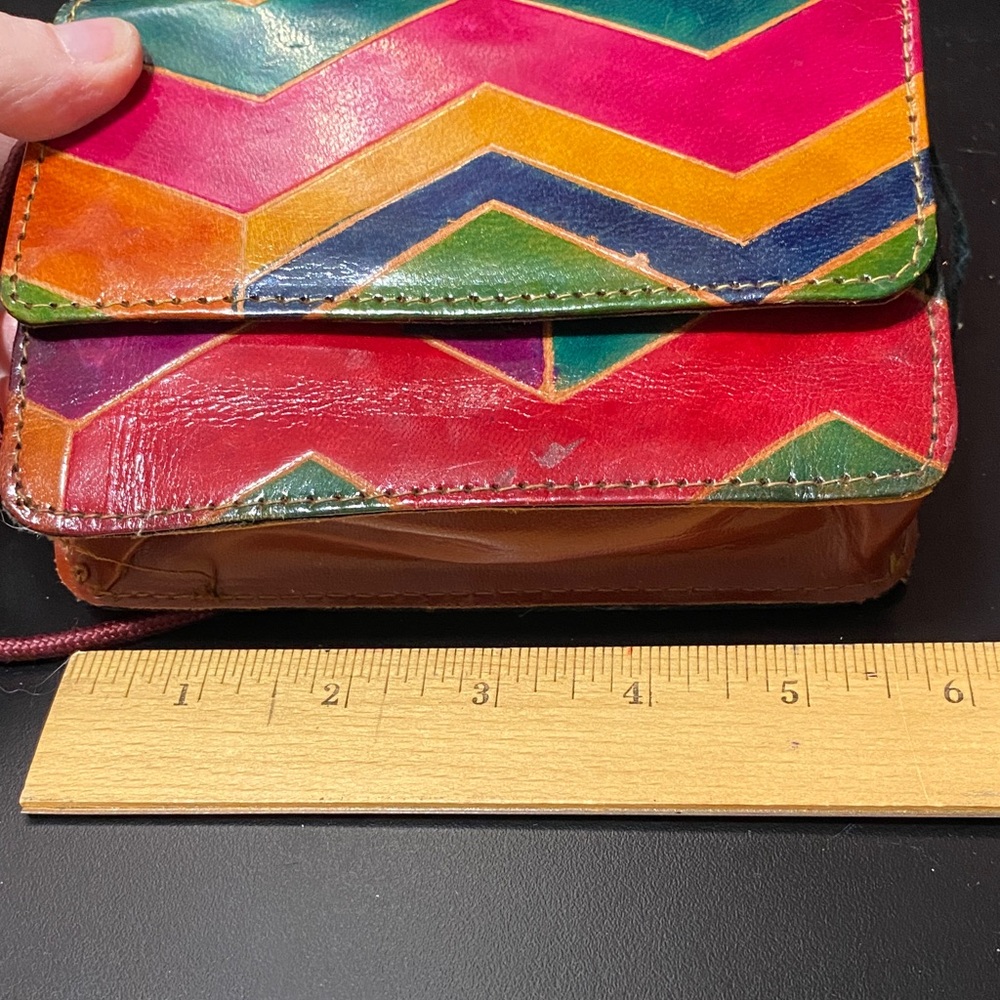 Vintage Mediterranean Trading Company Crossbody leather bag - Picture 3 of 16